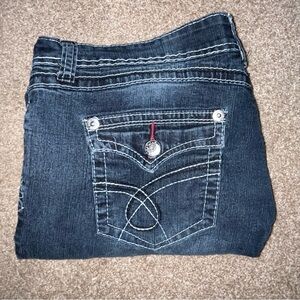 Angels Dark Blue Women Jeans